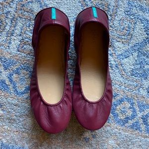 Tieks Burgundy Size 10 New